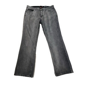 TONY HAWK Mens Jeans SLIM 36 x 32 Medium Gray Denim Skater Straight Leg